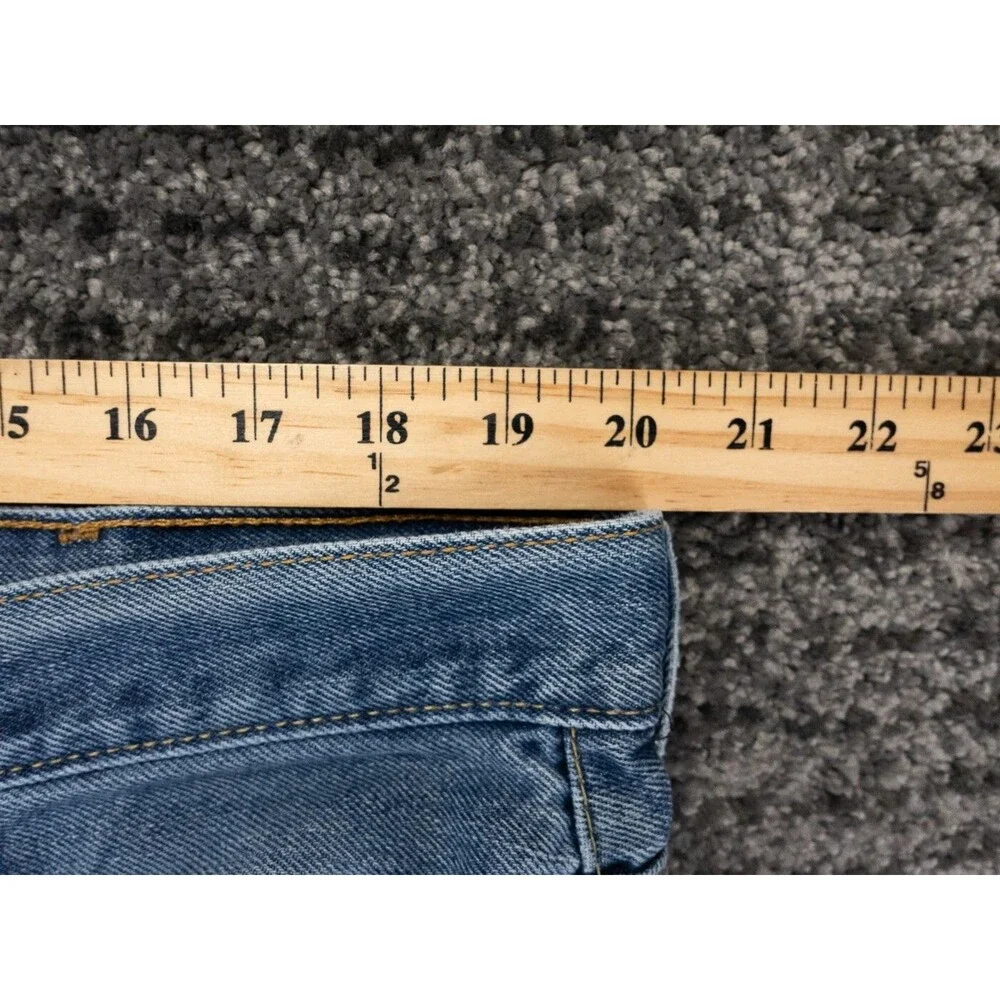 Levis 550 Jeans Men 40x32 Blue Relaxed Fit Tapered Distressed Denim Comfort